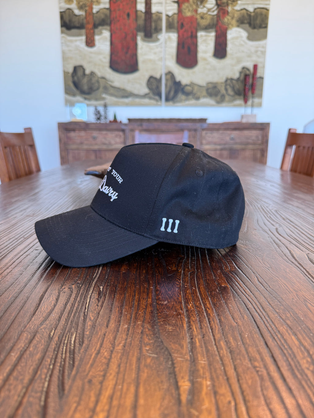 Support Your Local Dairy 5 Panel Snapback