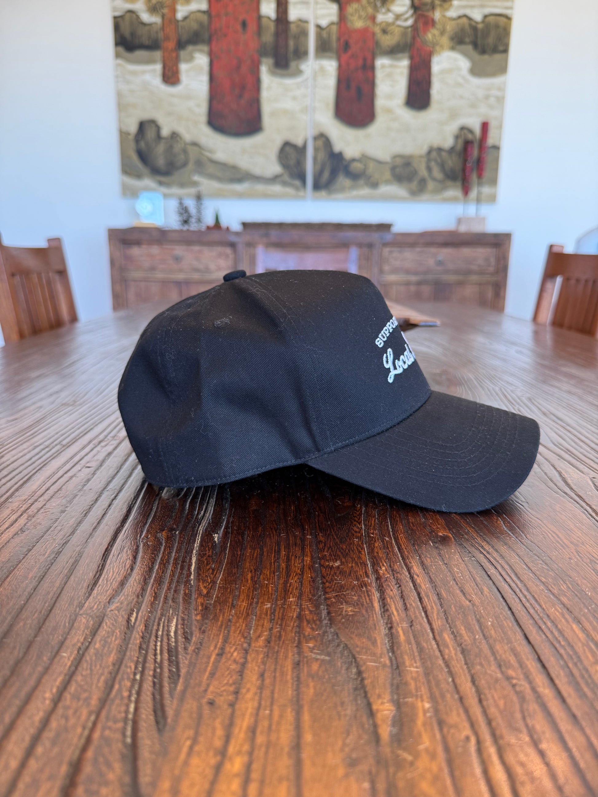 Support Your Local Dairy 5 Panel Snapback