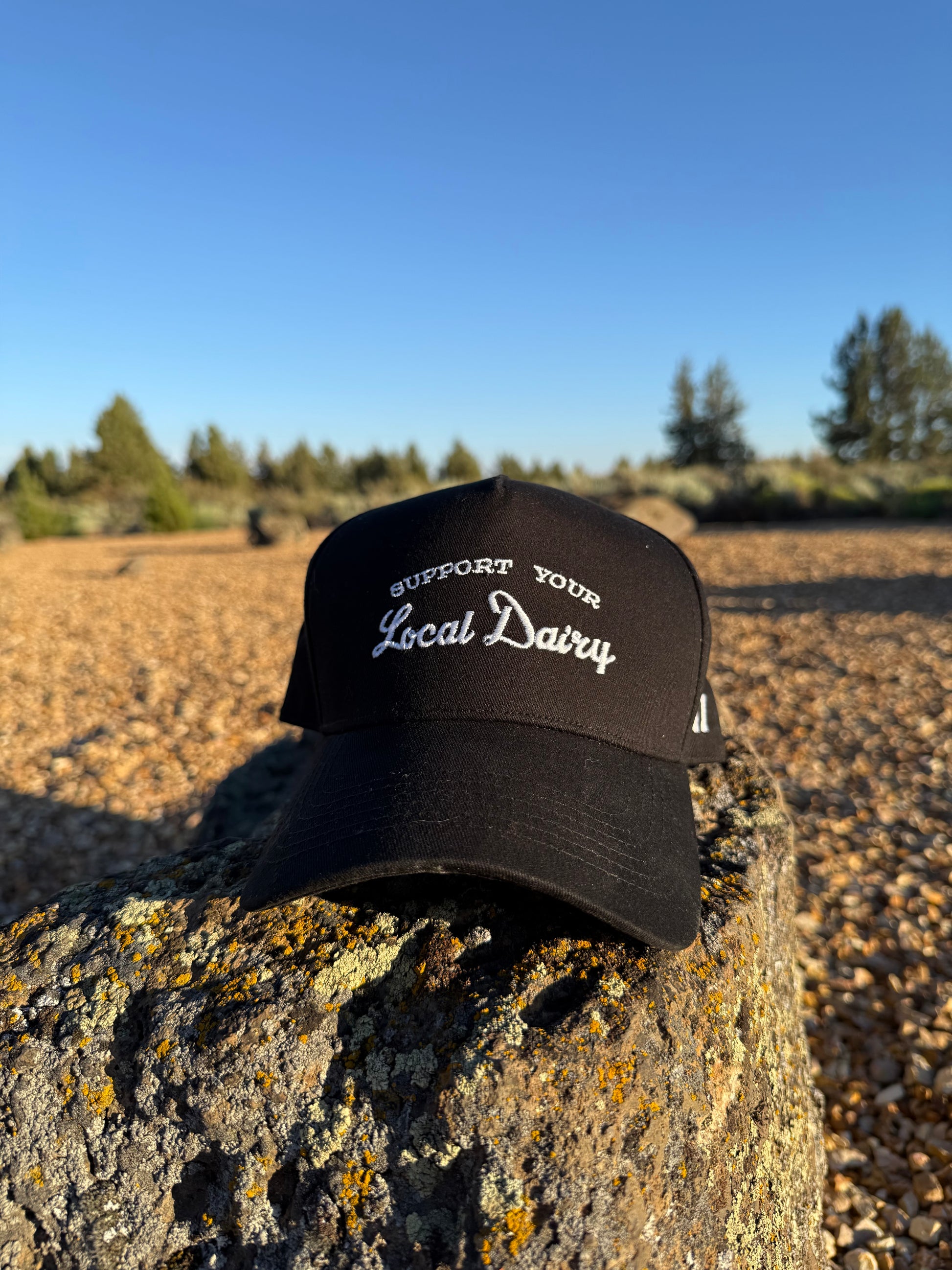 Support Your Local Dairy 5 Panel Snapback